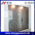 Customized interior using sliding wardrobe aluminium glass door designs